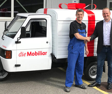 Übergabe APE an die Mobiliar Versicherung